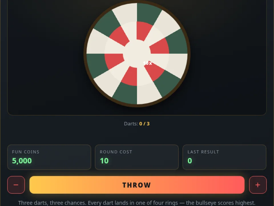 Bullseye Bonus CasinoChamp game preview